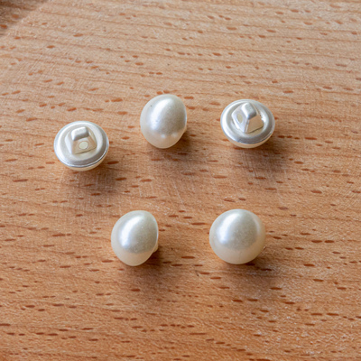 taobao agent BJD 9mm pearl button BJD baby clothing button OB11 baby clothing auxiliary material pearl button mini pearl button