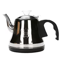 Черный чайник из нержавеющей стали, полностью автоматический, нержавеющая сталь AISI 304