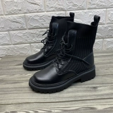 Martens, демисезонные утепленные универсальные короткие сапоги в английском стиле, из натуральной кожи, коллекция 2021 года, в британском стиле