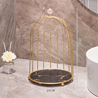 Золотой единственный слой плюс высота птичья клетка черного золота