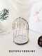 Gold Up High -Single -Layer Platinum Bird Bird Cage+поддержка обуви