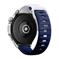 Новая цветовая схема · Официальный тот же абзац [белый глубокий синий] Силиконовый ремешок · Черный гвоздь