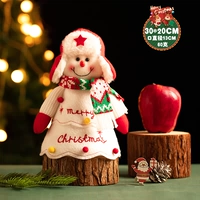 Новая юбка для дерева яблочная сумка-сноумен (супер милый и милый)