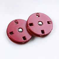 Темно -красный [четыре отверстия Пресс Пакл]