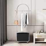 Jundexi Интернет знаменитость спальня напольная вешалка для одежды не занимает места вертикальная вешалка для одежды легкая роскошная вешалка для хранения одежды и вешалка для одежды