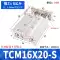 bộ nguồn thủy lực mini 220v Xi lanh ba trục khí nén TCM TCL12X16X20X25X30X32X40X50X63X75X100X125S bơm thủy lực 12v