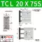 bộ nguồn thủy lực mini 220v Xi lanh ba trục khí nén TCM TCL12X16X20X25X30X32X40X50X63X75X100X125S bơm thủy lực 12v