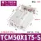 bộ nguồn thủy lực mini 220v Xi lanh ba trục khí nén TCM TCL12X16X20X25X30X32X40X50X63X75X100X125S bơm thủy lực 12v