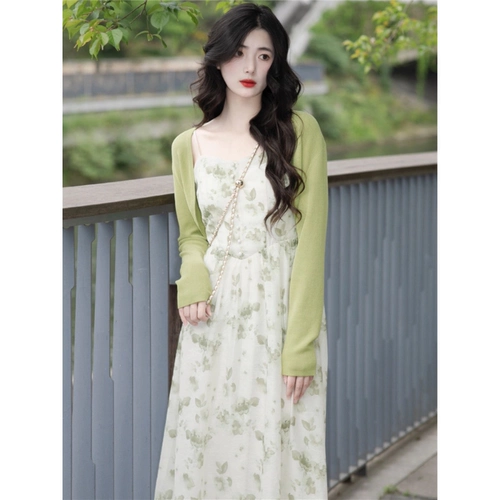 Летняя одежда для беременных, платье, осеннее летнее платье-комбинация, комплект для кормящих грудью, летняя юбка, городской стиль, цветочный принт