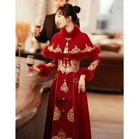 Бордовый лонгслив, накидка