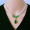 Жемчужное ожерелье зеленое