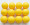 12颗黄色，直径9cm-重约140g 日式菱形球