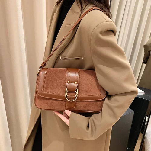 Сумка через плечо, модная ретро сумка на одно плечо, сумка подмышку, коллекция 2022