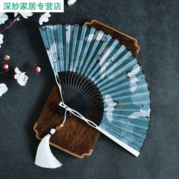 Металлический портативный круглый веер для единоборств, подарок на день рождения