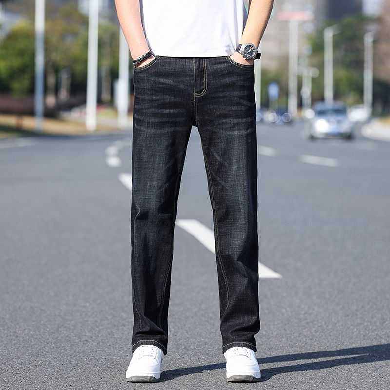 E88 black trousers