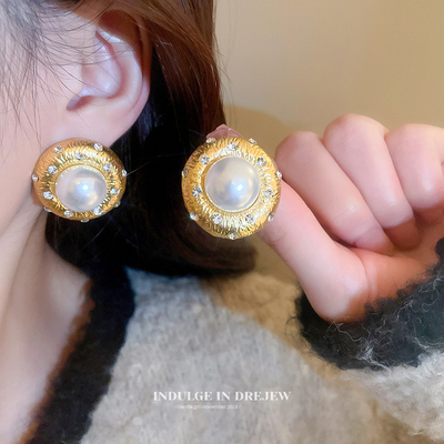 taobao agent Advanced demi-season earrings, 2022 collection, high-end