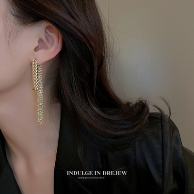 taobao agent Chain, demi-season fashionable elite earrings