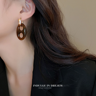 taobao agent Summer advanced zirconium, earrings, high-quality style, simple and elegant design