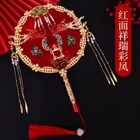 Круглый веер для невесты, 1 шт