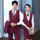 Жилет для работы, комплект для отеля, лонгслив, униформа