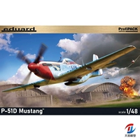 Tianyi Model Eduard/Bull Demon King 82102 P-51D Mustang Fighter Deluxe Edition 1/48 Ассамблея