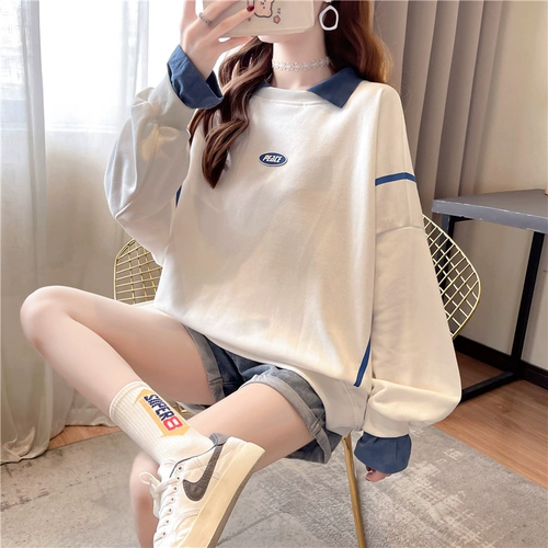 Tide, толстовка, лонгслив, демисезонный комплект для школьников, куртка, популярно в интернете, оверсайз