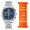 L2.773.4.92.6 Moon phase blue dial steel strap 42mm