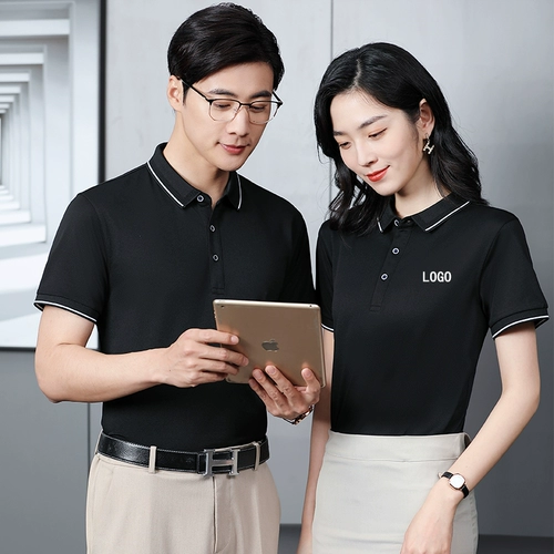 Летняя униформа для работы, рабочая одежда, с печатью вашего логотипа, короткий рукав