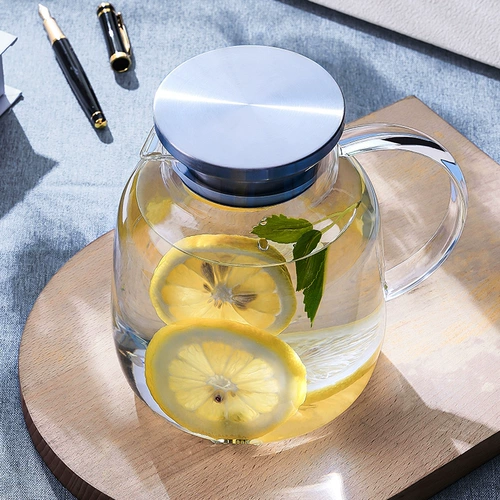 Стеклянный вместительный и большой чайник для домашнего использования, высококачественный чай, комплект