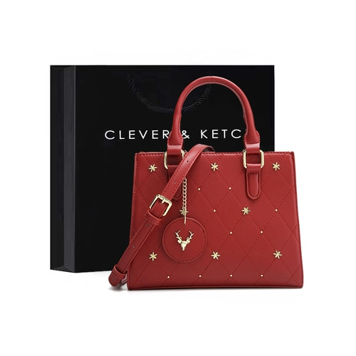 Красный набор для невесты, сумка через плечо, вместительная и большая барсетка, коллекция 2023