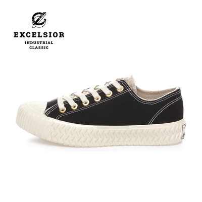 excelsior百搭厚底加绒帆布鞋