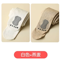 Белый+овес [маленькие ноги тонкий бархат]