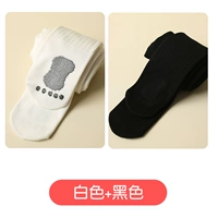 Белый+черный [маленькие ноги тонкий бархат]