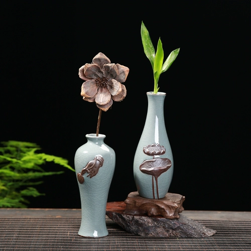 Современная Ge Kiln Flower Bottle Dry Flower Gup