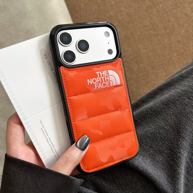 The North Face Quilted Camouflage iPhone Case