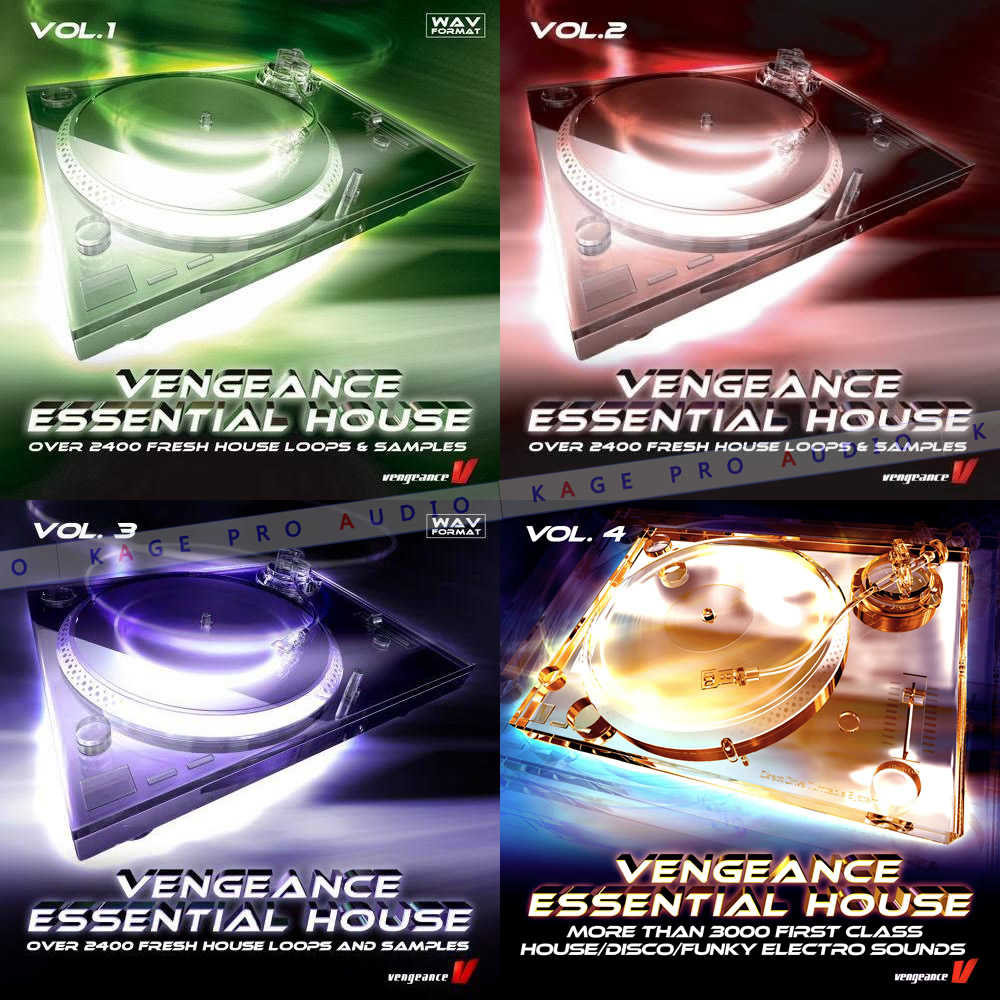 vengeance essential house sample pack