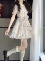 Японская милая кукла, милое платье, приталенный корсет, юбка, кукольный воротник, подходит для подростков