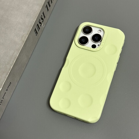 HeroBear Dark Red Grey Meteorite Patterned 3D Bumpy iPhone Case