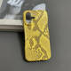Snake Skin Pattern New Phone Cases Covers Matte Slim Fit Plus/Pro/Max – iPhone 16, iPhone 15, iPhone 14, iPhone 13, iPhone 12