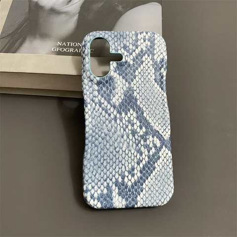Snake Skin Pattern New Matte Slim Fit Plus/Pro/Max – 16, 15, 14, 13, 12 iPhone Case