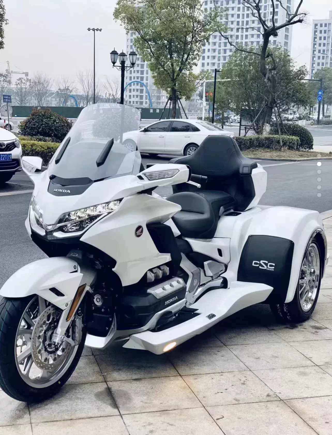 进口本田250大鲨鱼巡航旅行踏板马杰斯特400水冷可上牌大船摩托车