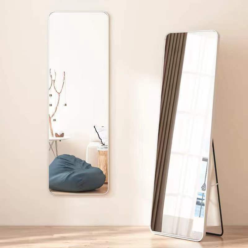 Mirror for home use, full body dressing mirror for girls, bedroom fitting, wall hanging, wall pasting, internet celebrity makeup, wall hanging, three-dimensional floor mirror (1627207:30176440353:color classification:Limited to 30 pieces per day ❤ Large 