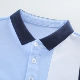 Футболка с коротким рукавом для мальчиков, летняя одежда, детская хлопковая форма для школьников, летняя футболка polo, короткий рукав, детская одежда