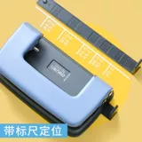 Определите двойную машину для переплета с двойным отверстием для маленького кольца Руководство для двух -ямых глаз -артефактов Студент Live Page A4 Perfo Perfo Offic