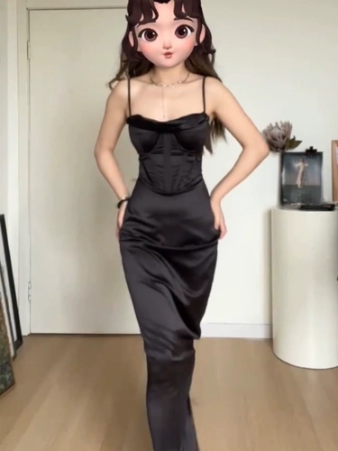 Элитное вечернее платье, черная юбка, облегающий крой