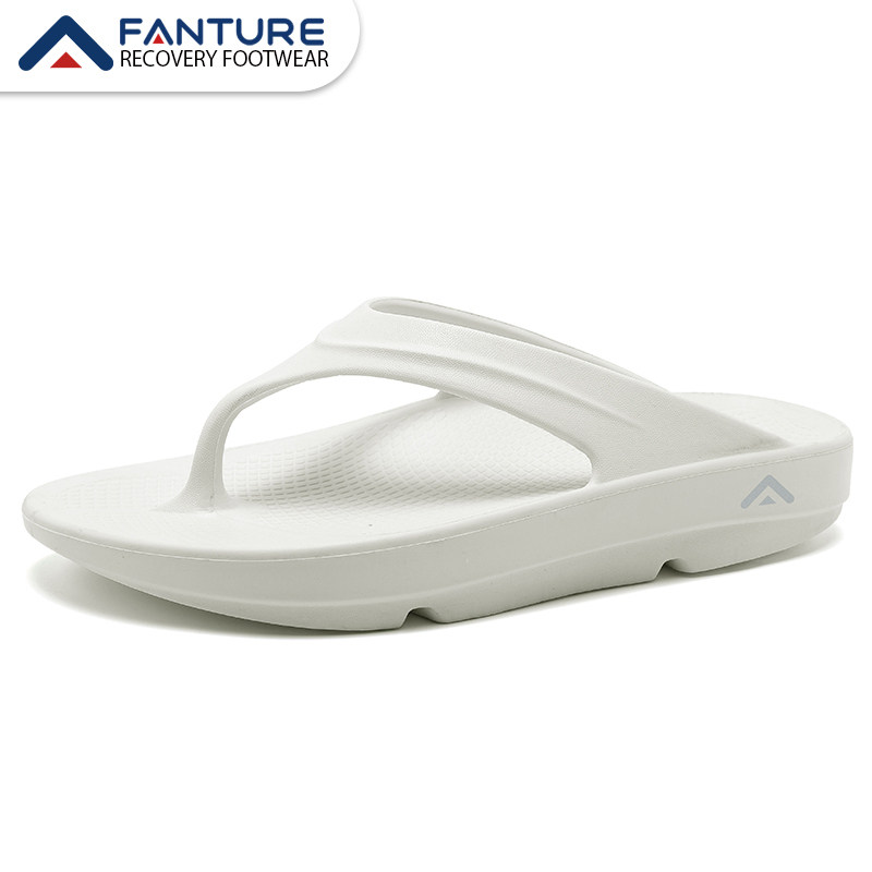 E人字拖减震厚软底扁平足弓支撑男女室内户外时尚休闲拖鞋