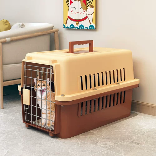 Pet Air Box Cat Out Portable Cat Box Cage Cage Dog, собака, консигнационный автомобиль Cat Care Cage маленькая собака