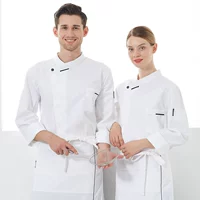 Белый лонгслив, фартук