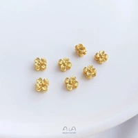 Четырехлистные шарики разделения травы 5x4mm [10] отверстие 2 мм