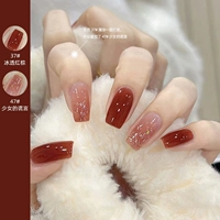 37#ICE прозрачный красный коричневый+47#ложь девочки